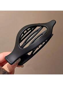 4 قطع/1 قطعة مشابك شعر بيضاوية ذات لمعة خافتة، إكسسوارات شعر أنيقة وعملية بألوان صلبة متناسقة، مناسبة للاستخدام اليومي والحفلات والتنقل والعطلات، لتثبيت الذيل والكعكة وغسل الوجه والمكياج وتنسيق الملابس، إكسسوارات مشابك شعر موسمية للخريف والشتاء للنساء