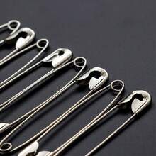 ZIPCCI 3 Inch Large Safety Pins - 72 Pcs Heavy Duty Steel Wire Pins (Large Size) - 3 inch - Xem 5