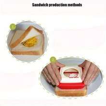 Sandwich Mold DIY Tool Heart Shape Bread Toast Maker Mould Cutter Love Breakfast Kitchen Bakeware - Multicolor - View 5