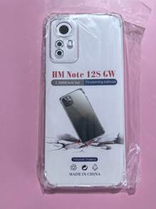 1 件透明防摔手机壳，适用于三星/苹果/红米/OPPO 智能手机，透明防摔手机壳，手机壳，手机保护套，手机壳，手机皮套，4 角防摔手机壳，透明手机壳，简约手机壳，纯色手机壳，透明手机壳，TPU 防摔手机壳（军用级防摔）防水防震防刮 - 無色 - 查看 121