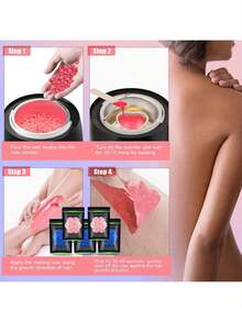 Hard Wax Beads 100G/300 Painless Wax Beans With 5 Applicators Wax Beads Hair Removal For Body Face Bikini Sexy And Hot - Nhiều màu - Xem 8