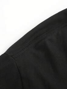 Women's Retro Soul Train Pattern T-Shirt - Black 70s Disco Party Shirt With Blue And Red Accents - Soft Crew Neck Casual Top, Machine Washable For Summer Themed Events And Casual Outfits, Classic Crew Neck Design, Comfortable Fit, Durable Print - 風格3 - 查看 5