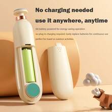 7pcs Portable Electric Baby Nail Clipper Set, Baby Nail Clippers, For Children, 6 Grinding Heads, Quiet Design, Nail Clippers Specially Designed For Newborns - Multicolor - View 10