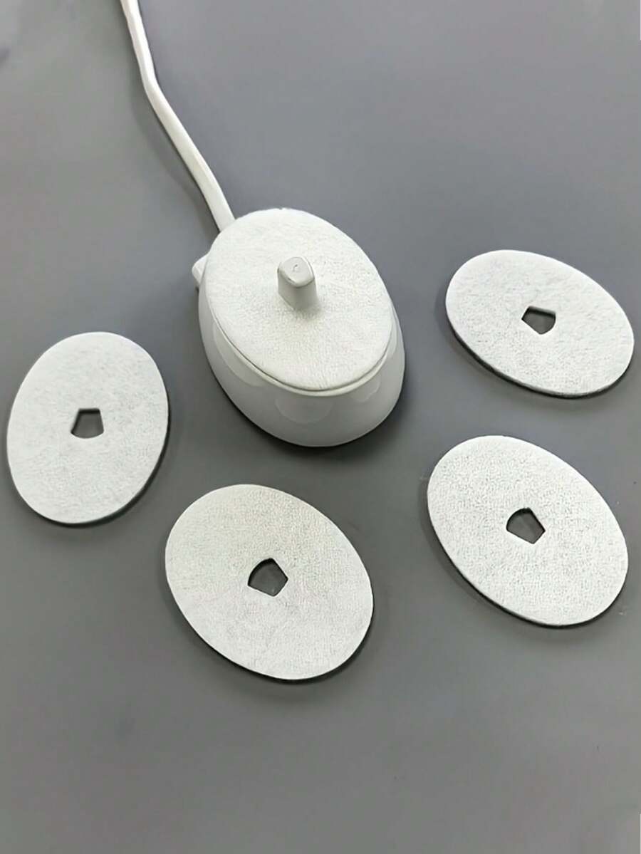 1/2/4 tấm lót đế sạc bàn chải đánh răng điện Châu Âu - Khay hứng nước nhỏ giọt hút ẩm, hút ẩm mạnh, ngăn ngừa vết nước và cặn bẩn, giữ cho bộ sạc sạch sẽ và vệ sinh - Quà tặng lý tưởng, Phụ kiện vệ sinh, Thiết kế đơn giản, Không cần pin