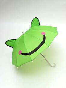 1 Stück süßer Cartoon Regenschirm, faltbarer Regenschirm, Tanzrequisiten Regenschirm, geeignet für Strand, Camping, Outdoor Sonnenschutz, leicht zu tragen