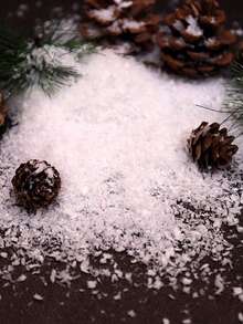 500-100g Artificial Christmas Snow, For Christmas Decoration, Craft Display, Winter Exhibition, Holiday Decoration Home Decor Christmas Decorations Room Decor