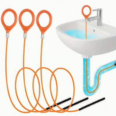 1pc Drain Cleaner Tool, Drain Cleaning Tool, Hair Remover, Shower Drain Clog Remover, Sink Drain Clog Remover, Drain Hair Remover, Sink Drain Clog Remover, Drain Hair Remover