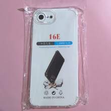 1 件透明防摔保护壳，适用于三星/苹果//红米/OPPO 手机，透明防摔手机壳，手机保护套，简约手机壳，纯色手机壳，TPU 防摔手机壳（军用级防摔）防水防震防刮