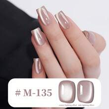 XEIJAYI 1pc Cat Eye Nail Polish Gel 2025 New Style Blue Purple Cat Eye Nail Art Suitable For Women's Nail Salon Design For Summer - Nhiều màu - Xem 15