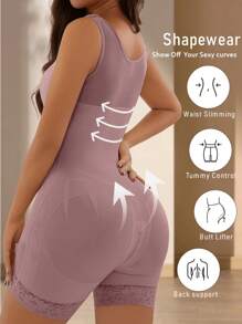 塑身衣，束腰，收腹，提臀，一体式拉链纽扣塑身衣
