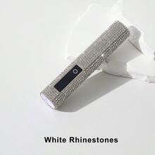 1pc LED UV Diamond Nail Lamp, Portable Nail Curing Light With Touch Display, USB Rechargeable Nail Dryer Lamp For Nail Art, Gel Nail Polish, Nail Rhinestones, Quick Drying, Mini Nail Lamp - Multicolor - View 12