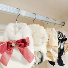 30个迷你金属宠物衣架，宠物服装收纳架，小型犬猫服装衣架 - 彩色 - 查看 3