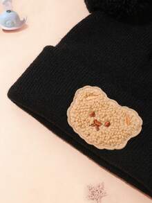 The Fashionable Panda Knitted Cap Is A Cute Accessory With A Bear Head. It Is Suitable For Babies, Girls And Boys. It Can Be Hand-Washed And Is Very Warm. It Is The Perfect Choice For Babies' Daily Warmth, Outdoor Games And Party Gifts