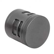 1pc New 50mm 3-Layer Aluminum Alloy Window Grinder, Smoke-White/Black/Gray 3 Colors Metal Grinder Smoking Accessories Tool