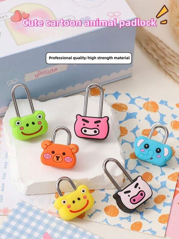 3/10 piezas Candado compacto de plástico colorido con llaves. Canda pequeña con llave para cerradura de equipaje, moda - cuadrado multicolor delantero - diseño en forma de mochila, cerradura para casillero de gimnasio, candado para maleta, juego a Set en el aula y talla grande, ideal para taquillas, almacenamiento pequeño y proyectos DIY durante todo el año.