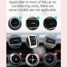 水晶星扎染闪光水波五角星出风口夹，小星星汽车粘性装饰，有趣的配件，让您心爱的车辆尽享乐趣