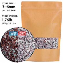 Natural Decorative River Stone - Mixed Color Pebble, Suitable For Aquarium, Garden, And Indoor/Outdoor Decorative Stone Crushed Stone, Suitable For Fish Tank Bottom Sand, Vase And Flower Pot Filling, Aquatic Plants, Micro Landscape, Mini Garden Natural Stone Mixture, Perfect For Halloween, Christmas, New Year