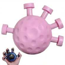 1 pezzo Allenatore di forza per dita e avambraccio da 44-99 libbre - Rafforzatore di presa regolabile, design con superficie testurizzata, adatto per chitarra, arrampicata, allenamento - Durevole esercitatore muscolare per le mani, regalo perfetto per gli uomini (blu/rosa/nero), Grip Trainer - Multicolore - Visualizzare 9