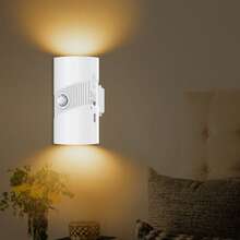 Mart LED Night Light, Motion Sensor & RGB Gradient Dimmable, Magnetic Mount, USB Rechargeable (1500mAh), Infrared Wireless, For Entryway/Bedside/Desk/Closet, ≤36V, Non - Waterproof