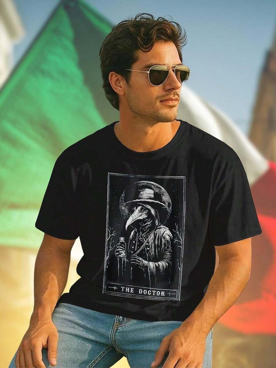 The Doctor Maglietta Uomo Moda Casual Regalo Originale Stile Unico T Shirt Comoda Offerta Speciale Idea Regalo Acquista Subito Novità Fashion Must Have