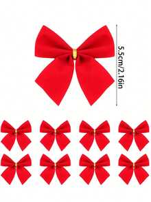 Mini Christmas Tree, Artificial Mini Pine Tree Christmas Tree, Handicrafts With Snow And Christmas Decorations, With Coarse Linen Bag Base, Small Artificial Christmas Tree, Suitable For Winter Desktop Centerpiece, Christmas Gift, Wedding Decorations Room Decor - 綠色 - 查看 10