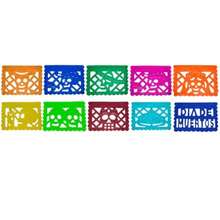 Mini Papel Picado 30 Piezas - 30 Piezas - Ver 3