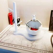 Linda entrada, sala de estar, armário de sapatos para decoração de casa, chaves, joias, carteira e armazenamento de pequenos itens, artesanato de estatueta de resina, para estante, casa, armário de escritório, escrivaninha, decoração de hall de entrada, dia das mães, decorações sazonais de formatura