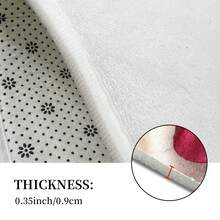 4PCS Leopard Pattern Print Shower Curtain Set, Stylish Bathroom Decoration, Soft Fabric Shower Curtain, Toilet Lid Cover Pad, Bathroom Non-Slip Bath Mat, 12 Plastic Hooks, 71x71 Inches - 粉色 - 查看 8