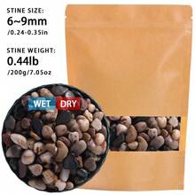 Natural Decorative River Stone - Mixed Color Pebble, Suitable For Aquarium, Garden, And Indoor/Outdoor Decorative Stone Crushed Stone, Suitable For Fish Tank Bottom Sand, Vase And Flower Pot Filling, Aquatic Plants, Micro Landscape, Mini Garden Natural Stone Mixture, Perfect For Halloween, Christmas, New Year