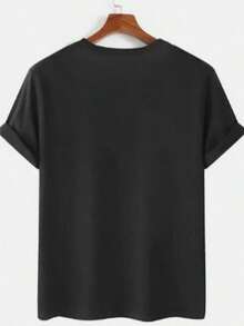 Kit Of 2 Men's Oversized Tank Tops Gym 100% Cotton Premium Streetwear - Black - View 3