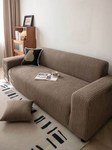 1PC Brand New All-Season Universal Cover, Elastic Multi-Functional Fully Wrapped Sofa Cover, With The Same Pillowcase, Machine Washable, Suitable For Bedroom, Living Room, Office And Other Furniture Dust Cover Home Decoration