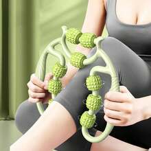 1pc 360° Massage Roller Round Leg Slimming Clip For Muscle Relaxation, Waist/Leg/Arm/Hip Massage - Multicolor - View 9