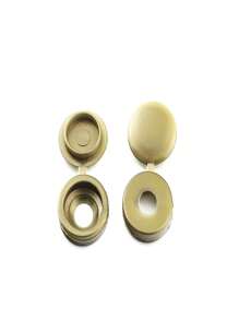 50/100pcs Plastic Decorative Self-Tapping Screw Caps - Durable Plastic, Cross-Head Design, With Flat Washer And Nut, Extremely Sturdy Screw Fold Cover Caps, Nut Covers, Exterior Decoration For Home And Office Organization, Available In Black, White, Beige, Brown And Gold, Screw Cap Organizers, Christmas Decorations, Ideal Christmas Gifts - Multicolor - View 15