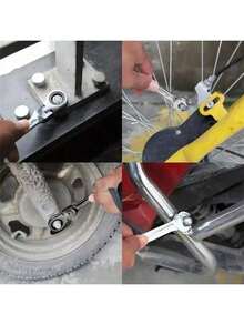 10mm 快速汽车维修工具，多尺寸 72 齿旋转头花键棘轮扳手