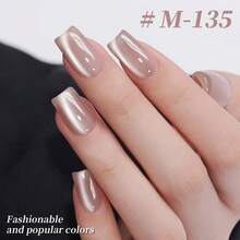 XEIJAYI 1pc Cat Eye Nail Polish Gel 2025 New Style Blue Purple Cat Eye Nail Art Suitable For Women's Nail Salon Design For Summer - Nhiều màu - Xem 8