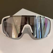 1 Piece Y2K Style Women's Square Fashion Glasses - Polycarbonate Frame, AC Lenses, Lightweight Plastic Hinges And Protective Case - Suitable For Casual And Formal Wear, Formal Glasses| Minimalist Glasses| Durable Glasses - 銀白色 - 查看 1