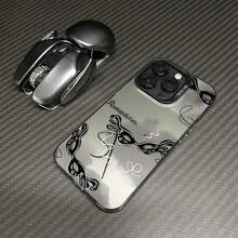 Funda de Teléfono con Patrón Original de Gradiente IMD Láser para iPhone 16/15 Plus/14 Pro/16 Pro Max, Funda de Teléfono de Alta Calidad a Prueba de Golpes y Anticaídas para Hombres y Mujeres, Compatible con iPhone 13 Pro Max/12 Pro/11 - Colores mixtos - Ver 11