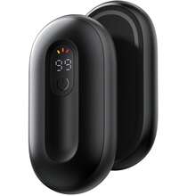 ColdSky 可充电暖手宝 2 件装，磁吸式电暖手宝，带数字显示屏，可重复使用，最高温度可达 140℉，便携式口袋暖手宝，户外、露营、狩猎保暖好礼，圣诞礼物，暖手宝，男士礼物，圣诞袜填充物，可充电保温暖手宝，闺蜜节礼物，送给小狗的礼物，嘉年华礼物，派对装饰 - 彩色 - 查看 11