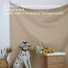 1 件纯色亚麻棉布，用于装饰、DIY 绘画、包包制作、枕头、桌布的棉布 - 棉麻 - 查看 6