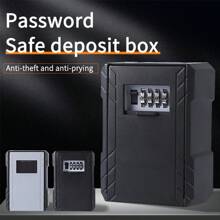 King of Cars Ett stort och förtjockat lösenordsskåp och nyckelfack är modernt, enkelt och elegant. Det kan användas för att förvara pengar, smycken, prydnadsföremål och värdefulla föremål. Det förtjockade materialet gör det mer hållbart och lösenordsöppningen är enklare. - Multifärgad - Visa 1