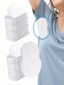 200 Stücke Achselschweiß Pads, Einweg Unterarm Schweißabsorbierende Pads, effektiv, atmungsaktiv, unsichtbar, absorbierende Patches, leicht und schweißabsorbierend, bequem und geruchlos, einfach anzuwenden, geeignet für Männer und Frauen im heißen Sommer (10 Stücke/20 Stücke/50 Stücke) Körperpflege für Reisen, Sport, Outdoor, Sommer, Aufkleber, Weihnachtsgeschenke
