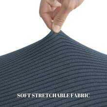 1 Stück/2 Stück einfarbige Bürostuhlbezüge, Jacquard Computerstuhlbezüge, Stretch Sesselüberzug für Wohnzimmer, Arbeitszimmer, Gaming Stuhl