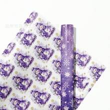 12pcs Purple Christmas Wrapping Paper Set With Snowman & Floral Designs - Festive Holiday Gift Wrap, No Accessories Included Christmas Pajamas Gifts Christmas Decor - Multicolor - View 8