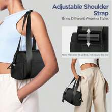 Gym Bag Women Girls Small Gym Tote Bag With Wet Compartment Waterproof Travel Duffle Bag Cute Workout Sport Bag, Black,, Fashion - 粉色 - 查看 8