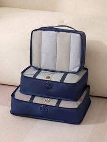 Bộ 3/1 món đựng đồ du lịch, túi đựng quần áo dung tích lớn, túi sắp xếp hành lý, túi đựng đồ du lịch, túi đựng quần áo/đồ lót, bộ sắp xếp đồ dùng du lịch, đồ dùng cần thiết khi đi du lịch, phụ kiện du lịch, túi du lịch nghỉ dưỡng, đồ dùng học tập, đồ dùng ký túc xá, đồ dùng đại học, túi nhỏ, túi đựng mỹ phẩm, đồ dùng du lịch thiết yếu - Nhiều màu - Xem 9