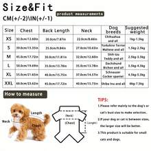 1pc Pet Reflective Cotton Padded Vest, Paw Print Design, Thick & Warm, Leash Attachable, Suitable For Medium/Small Dogs & Cats, Autumn/Winter - Coffee Brown - View 3