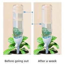 1/3 Automatic Watering Spike: Automate Your Plant Watering Process With An Adjustable Slow-Release Control Valve Switch! Suitable For Home And Marine Gardening, Plant Sprayers, Gardening Supplies (Accessory Colors Are Random).