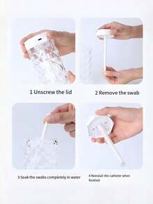 1pc 400ml Crystal Aroma Diffuser, USB Powered Home & Bathroom Air Purifier, Air Freshener, Can Add Essential Oils For Fragrance Mist