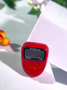 مسبحة محمولة مع عداد، شاشة LED، مدمجة وخفيفة الوزن، من 0 إلى 99999، مناسبة لعد الصلوات والمخزون وعد الناس وأكثر من ذلك