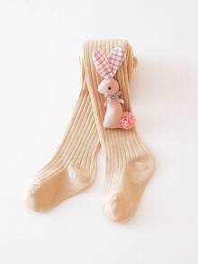 1 قطعة جوارب رفيعة للبنات، بنطلون ضيق للأطفال في فصلي الربيع والخريف - متعدد الألوان - مشاهدة 17